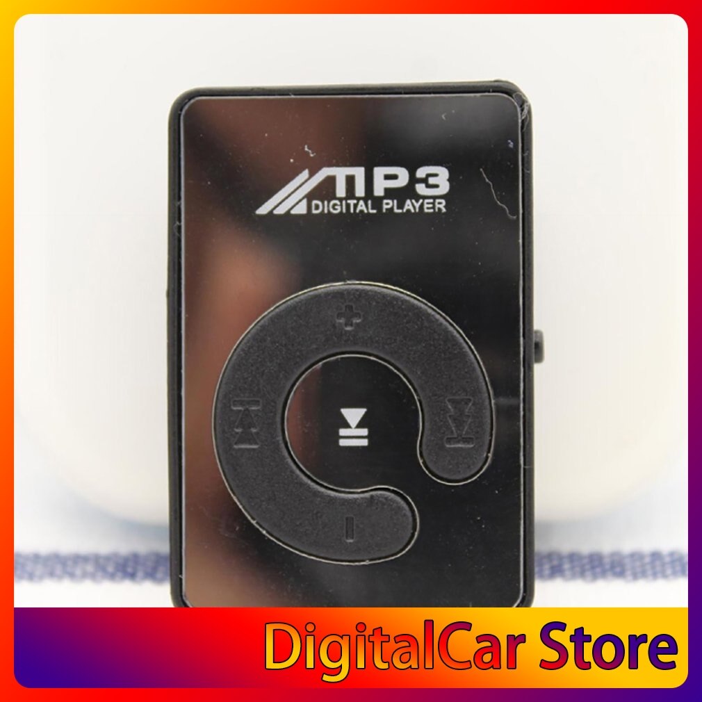 Nuovo Mini Clip a specchio lettore MP3 moda portatile Sport USB lettore musicale digitale Micro SD TF Card Media Player