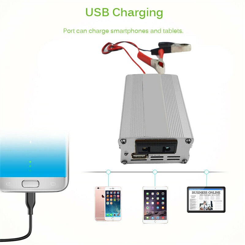 200W Solar Panel Kit 12V to 220V Battery Charger RV Travel Trailer Camper Van with 100A Controller