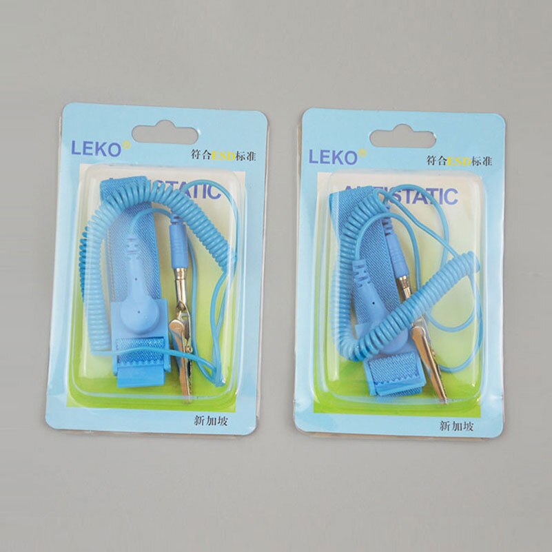 ESD Anti-Static Wrist Strap Adjustable Electronica Herramientas Bracelet Electronic Prevent Static Tools Anti Estatico