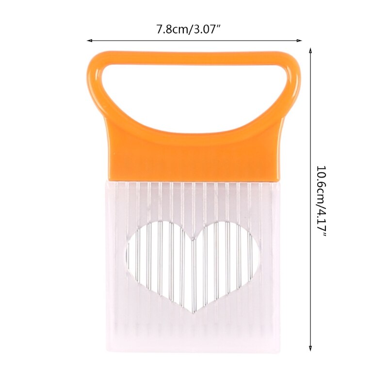 Multipurpose Ui Slicer Tool Met Bescherming Cover Assistent Snijden Ui Insert Apparaat Handleiding Groente Chopper Snijden T8NE