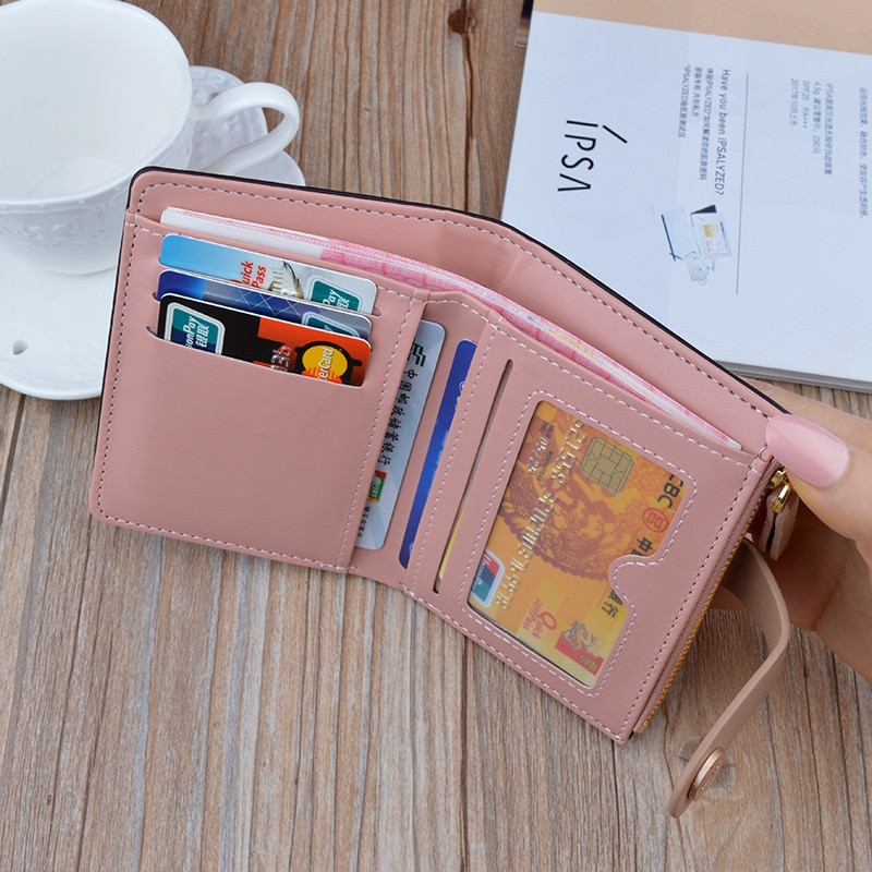 Women Long wallet Clutch Buckle printing Woman's Large Capacity Wallets Female Purse Lady Purses Phone Pocket Card Holder 515