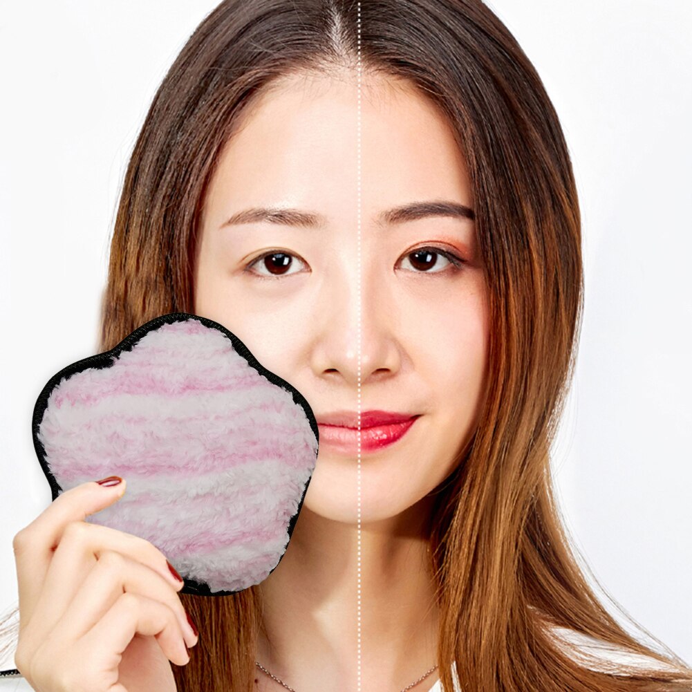 Soft Makeup Removal Sponge Flutter Face Washing Cotton Flapping Reusable Sponge Face Cleansing Sponge Cleaner Tools