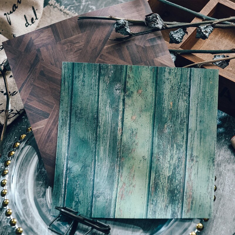 Panalisacraft 24 sheets 6"X6" Basic Wooden Texture paper Scrapbook patterned paper pack handmade craft paper Background paper