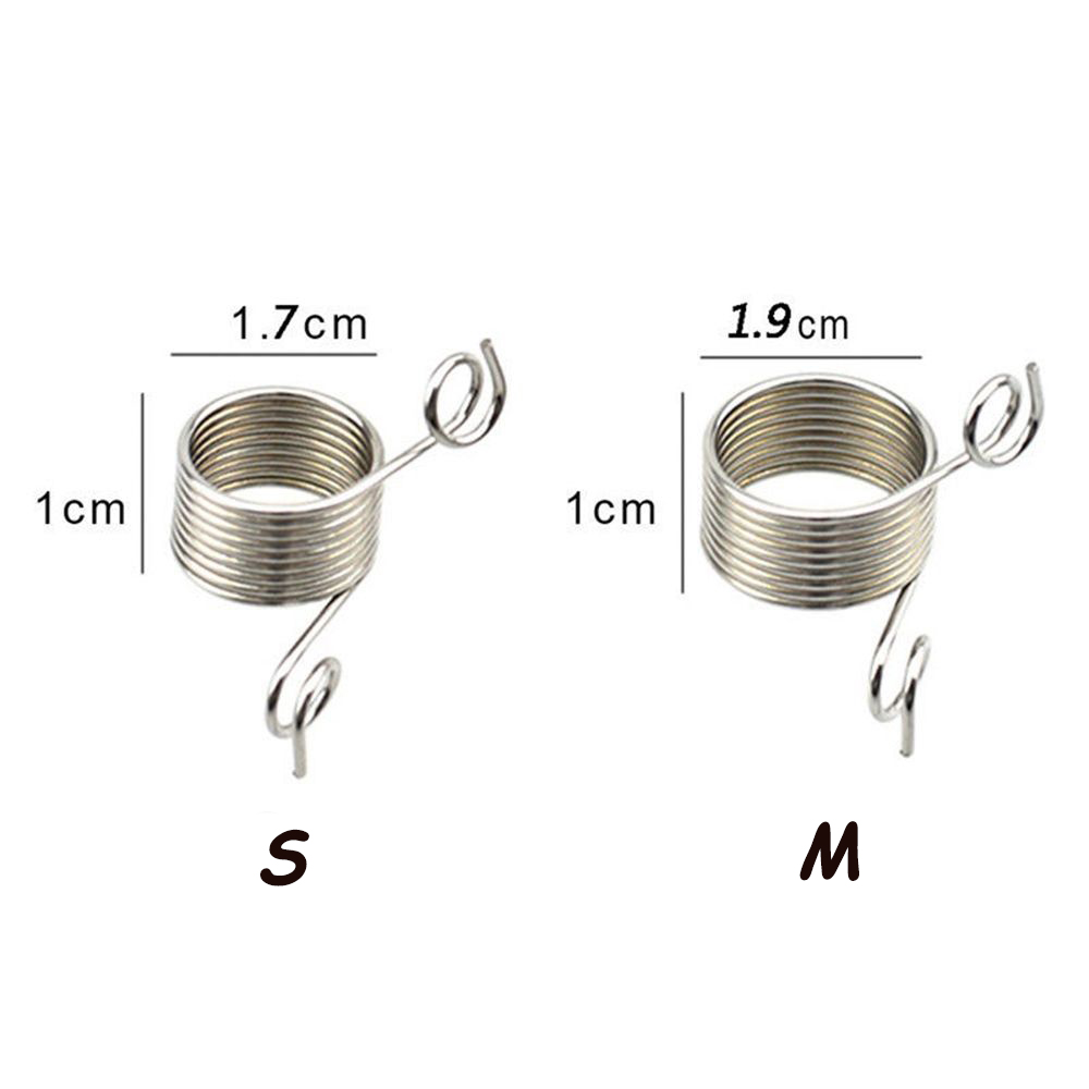 Dedal de aguja de oro Vintage, Protector de dedos, accesorios de costura de Metal, herramientas de costura para trabajo a mano, anillo antiguo, manualidades DIY: Stainless Steel / M