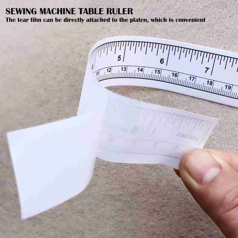 90cm Self Adhesive Metric Measure Tape Vinyl Ruler Sticker For Sewing Machine