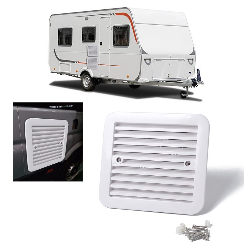 12V Koelkast Vent Met Ventilator Voor Rv Trailer Caravan Side Air Sterke Wind Uitlaat Auto Accessoires Camper