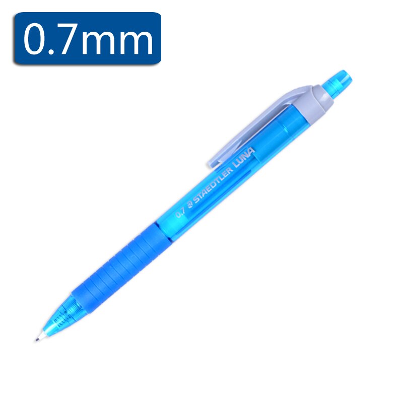 1 stk staedtler 7611 elev tegning auto blyant elev farve aktivitet blyant 0.5 | 0.7 automatiske blyant kontor & amp; skoleartikler: 0.7mm blå