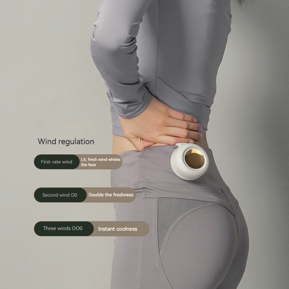 Hengende klips-type små vifter 900 mah usb bærbar mini liten elektrisk vifte bærbar stasjonær håndholdt vifte utendørs kjølevifte