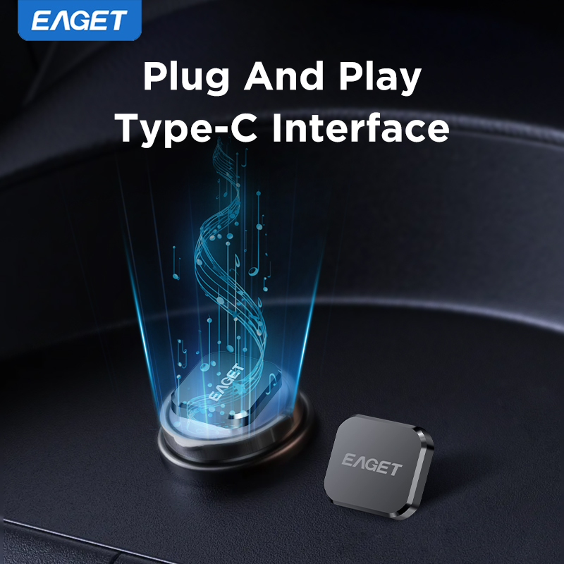 EAGET 8 GB/16 GB/32 GB/64 GB Mini Auto Type-C USB 2.0 Flash Drive Plug & Play voor Dashcam Mobiele Mac PC Auto Rijden