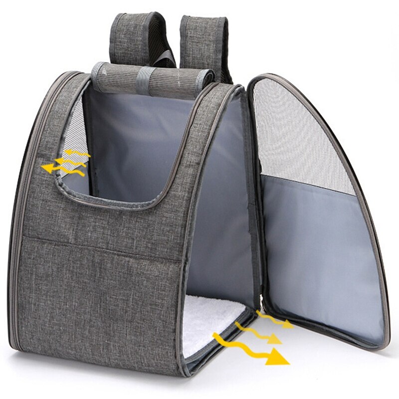 Hond Rugzak Carrier, Hond Carrier Rugzak Voor Kleine Honden Katten, geventileerde Ademende Pet Carrier Rugzak Kat Zak Voor Tr