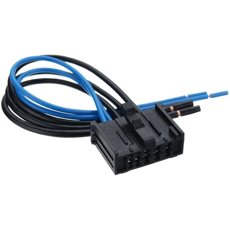 AU04-Resistor de Motor de ventilador de calefactor, Kit de reparación de conectores de telar de cableado 6450JP 6445ZL 6445KL para Peugeot 206 307 Citroen C3 Xsara