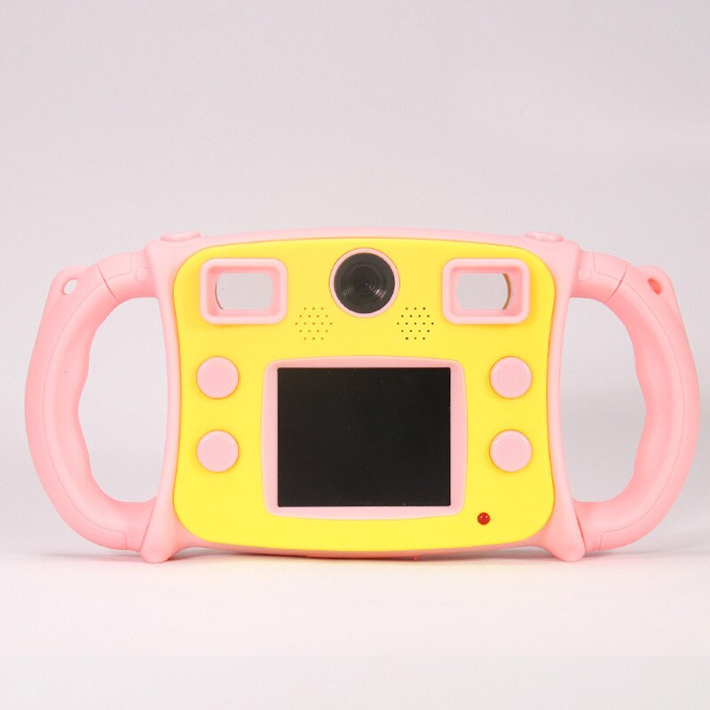 Children HD Mini Digital Camera Dual Lens Shockproof Handles Video Photography GDeals