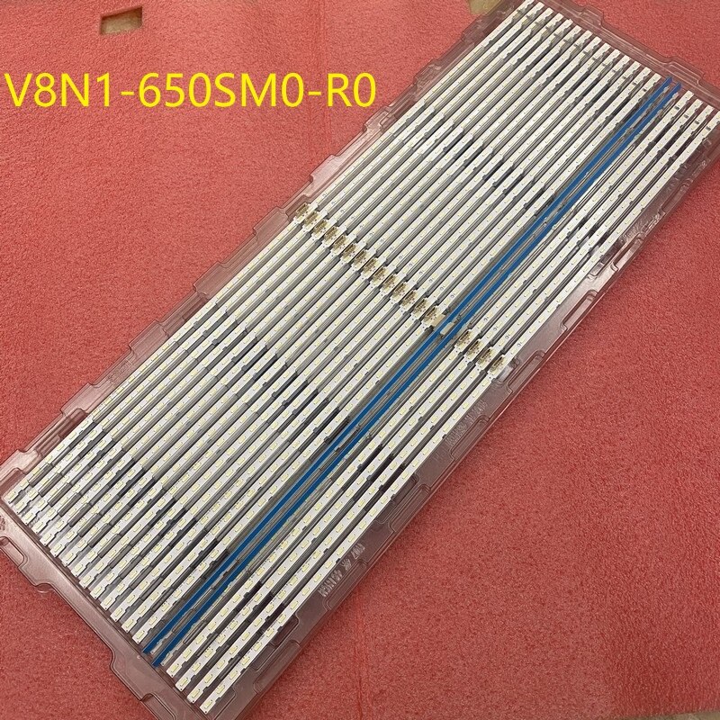 LED Strip For Samsung UA65RU7100W V8N1-650SM0-R0 UE65NU7025 UE65RU7172 UE65RU7100 UE65NU7172 UE65NU7100 UE65RU7170 UE65NU7172U