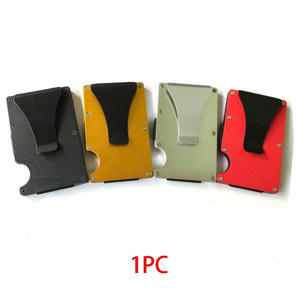 Metal Case Wallet Card Holder Aluminium Ultra-thin Convenient Protector Card Case Business