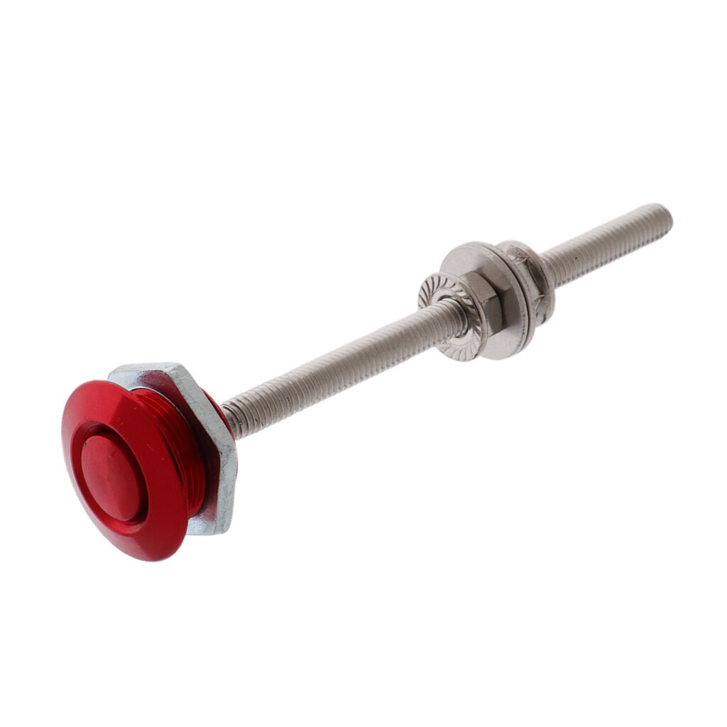 Quick Latch Low Profile Lockable Push Button Hood Pins 25mm Dia Aluminum alloy Safety Stability Durability