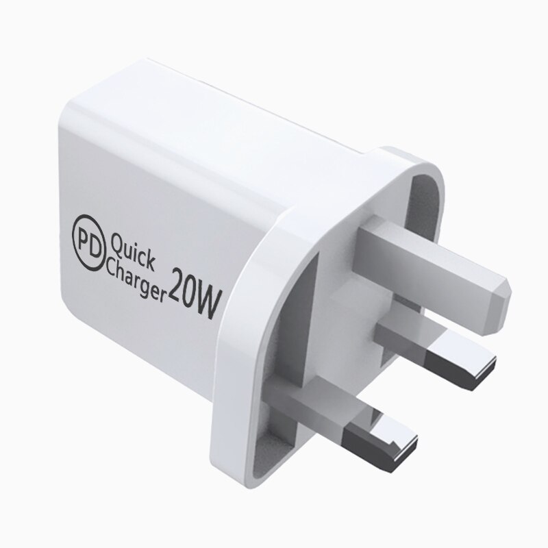 Universele Reizen Mobiele Telefoon Oplader Adapter 20W Smart Telefoon USB-C Snelle Laders Opladen Hoofd Voor Iphone 13 12 Samsung s8 S9