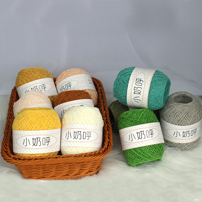 1mm Ultra feines Garn matt Chenille häkeln Hand gewebte Hütte zur Seite fahren Puppe Plüsch garn Milch Baumwollgarn zum Häkeln Chenille Wolle