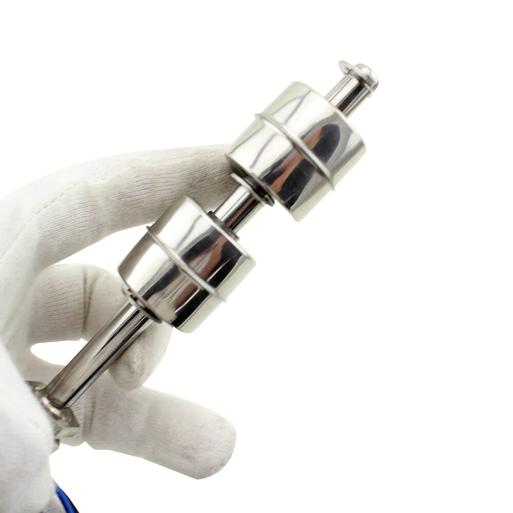 220V 10W 120mm Stainless Steel Float Switch SFS12010-2 SUS304 Tank liquid Water level Sensor automatic Floating Switch ES6010