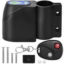 Wireless Anti-theft Bike Lock Cycling Security Lock WITH Remote Control Vibration Bicycle Alarm