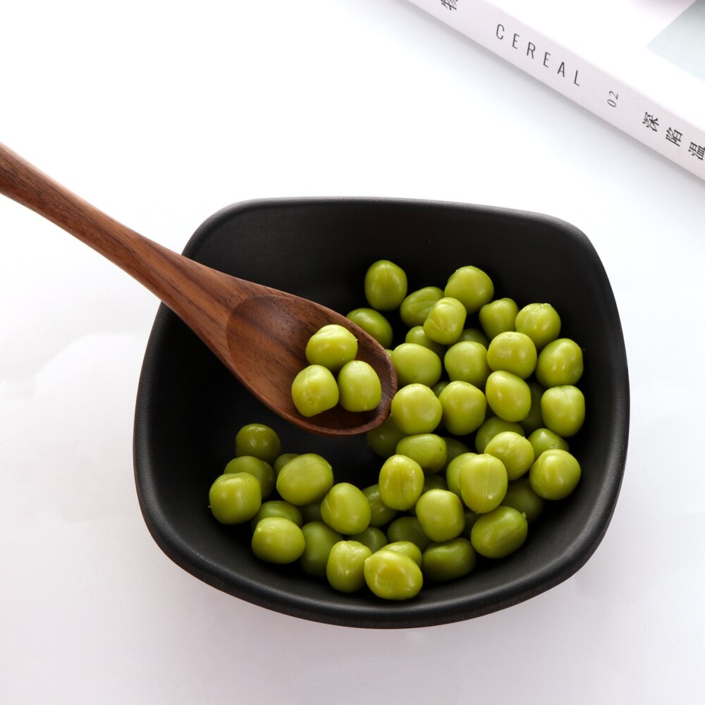 1pc cuillères à café en noyer noir pelle à riz Condiment Scoop vaisselle en bois soupe Desserts cuillère miel thé ustensiles de cuisine