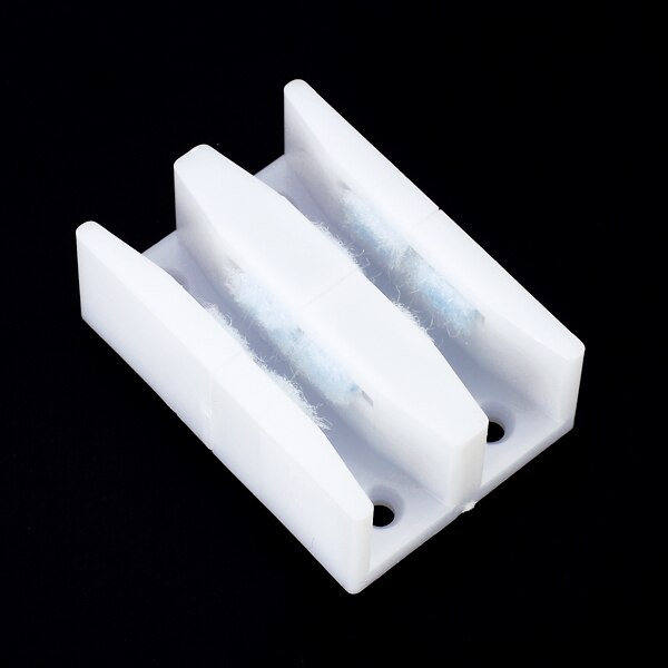 1Pc 1-4/5 inch Wide Sliding Shower Door Bottom Guide for 6-10mm Shower Doors