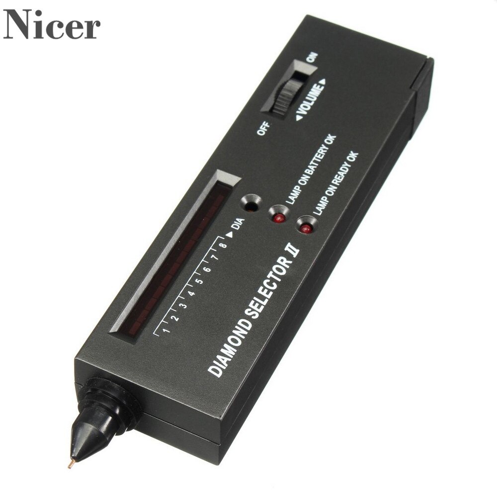 Diamond Tester Selector Led Indicator Sieraden Edelsteen Detector Tool