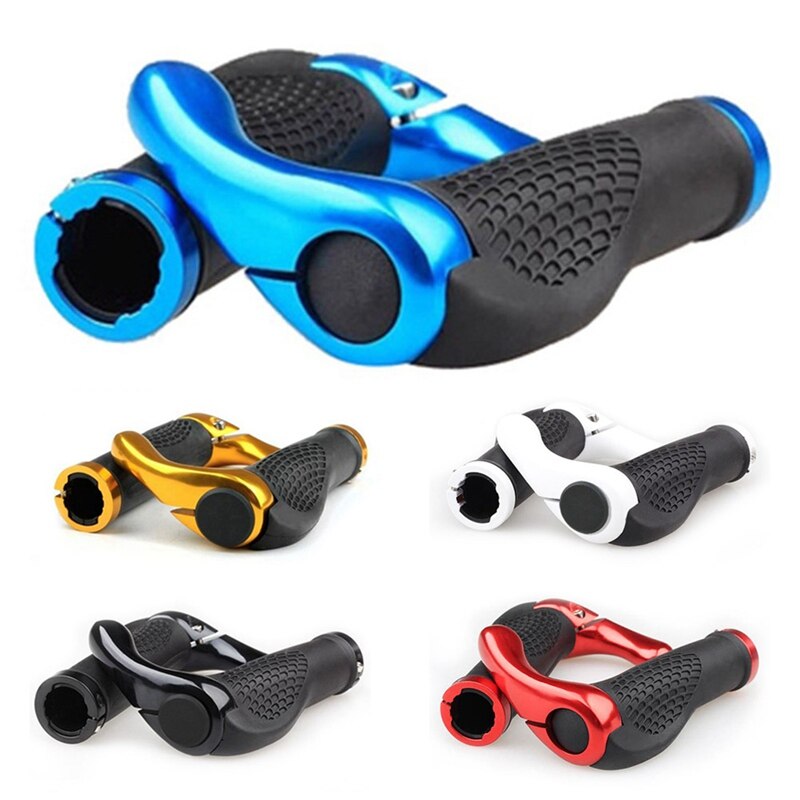 Cycling Lockable Handle Grip For Bicycle MTB Road Bike Handlebar BicycleAnti-Skid Grip Bike Aluminum Alloy + Rubber
