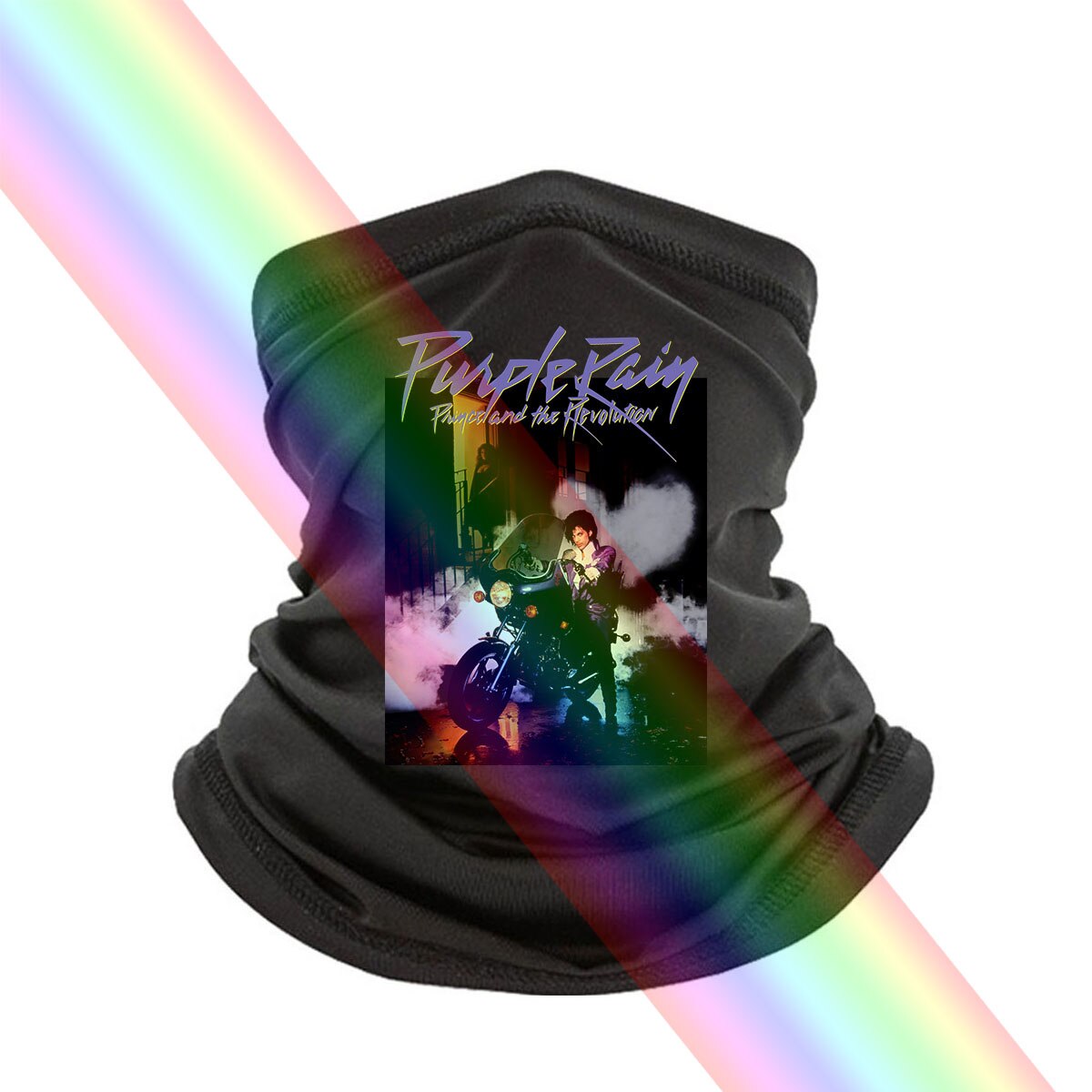 El Príncipe lluvia púrpura Rock disco tiene diez 1999 bufanda pañuelos de bandana T bufanda pañuelos de bandana Unisex para hombre: Default Title