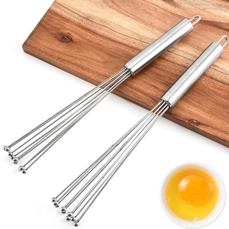 1 Pc Rvs Bal Garde Set Keuken Garde Draad Ei Garde Voor Koken Mengen Kloppen Kloppen Roeren Ei bakken Tool