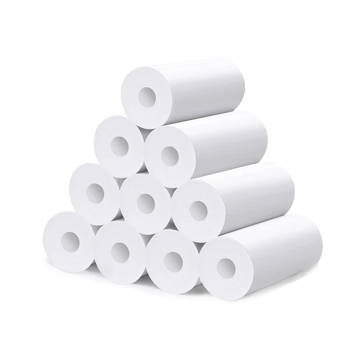 Kids Camera Instant Print Refill for Kids Instant Camera Thermal Printing BPA Free,57x25mm White Non-Adhesive Photo Print Rolls: Orange