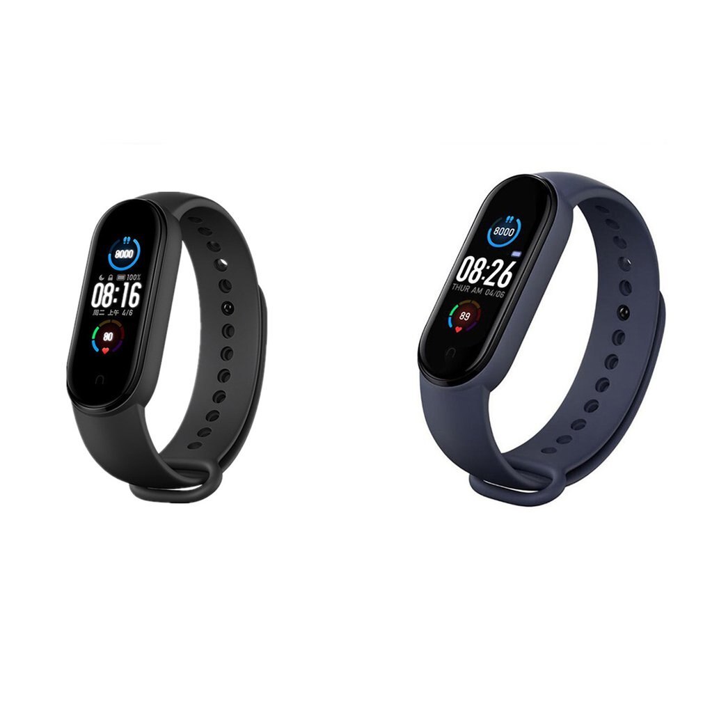Smart fitness armband band med mätande pulsmätare sport aktivitet tracker män kvinnor titta på armband
