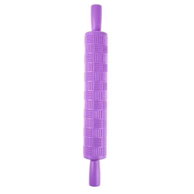 Roller Kuchen Dekorieren Geprägte Nudelhölzer Strukturierte Antihaft Fondant Gebäck Icing Ton Teig Roller Küche Backen Werkzeuge: Schokolade