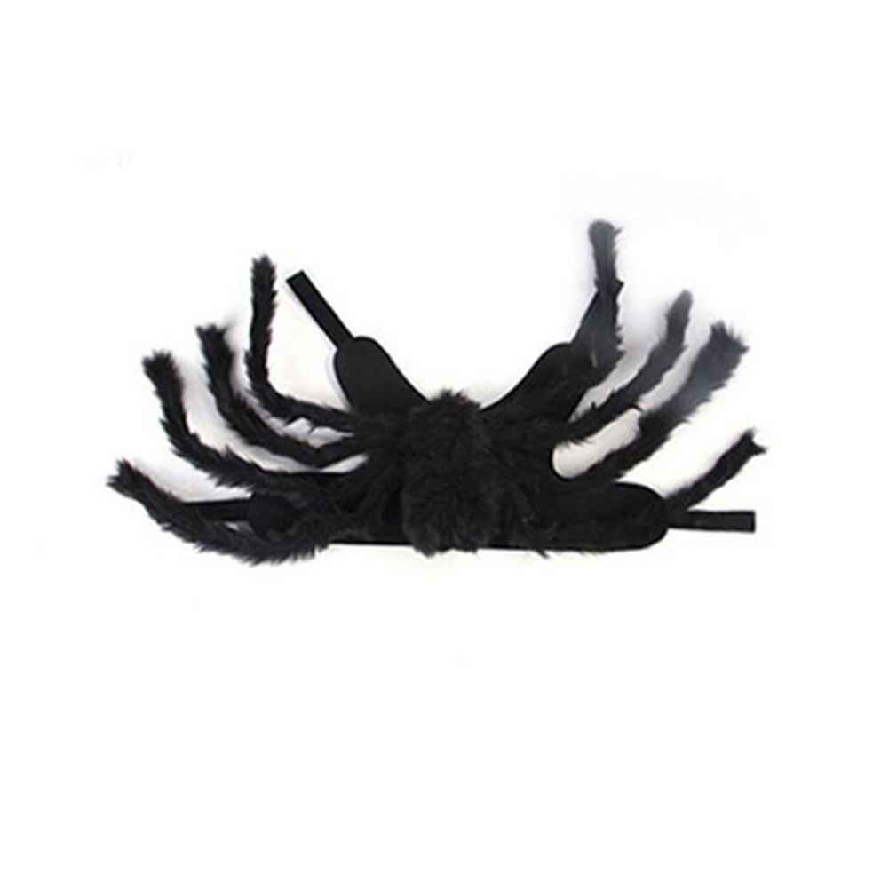 Halloween spinnenkostuum voor honden en katten halloween spinnenkostuum voor huisdieren: Zwart l