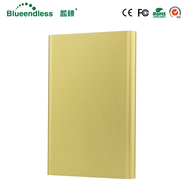 Blueendless 250G Portable Hard Drive Internal HDD 2.5 Sata to USB 3.0 HDD Caddy Aluminum Multi-color HDD Enclosure Metal Item