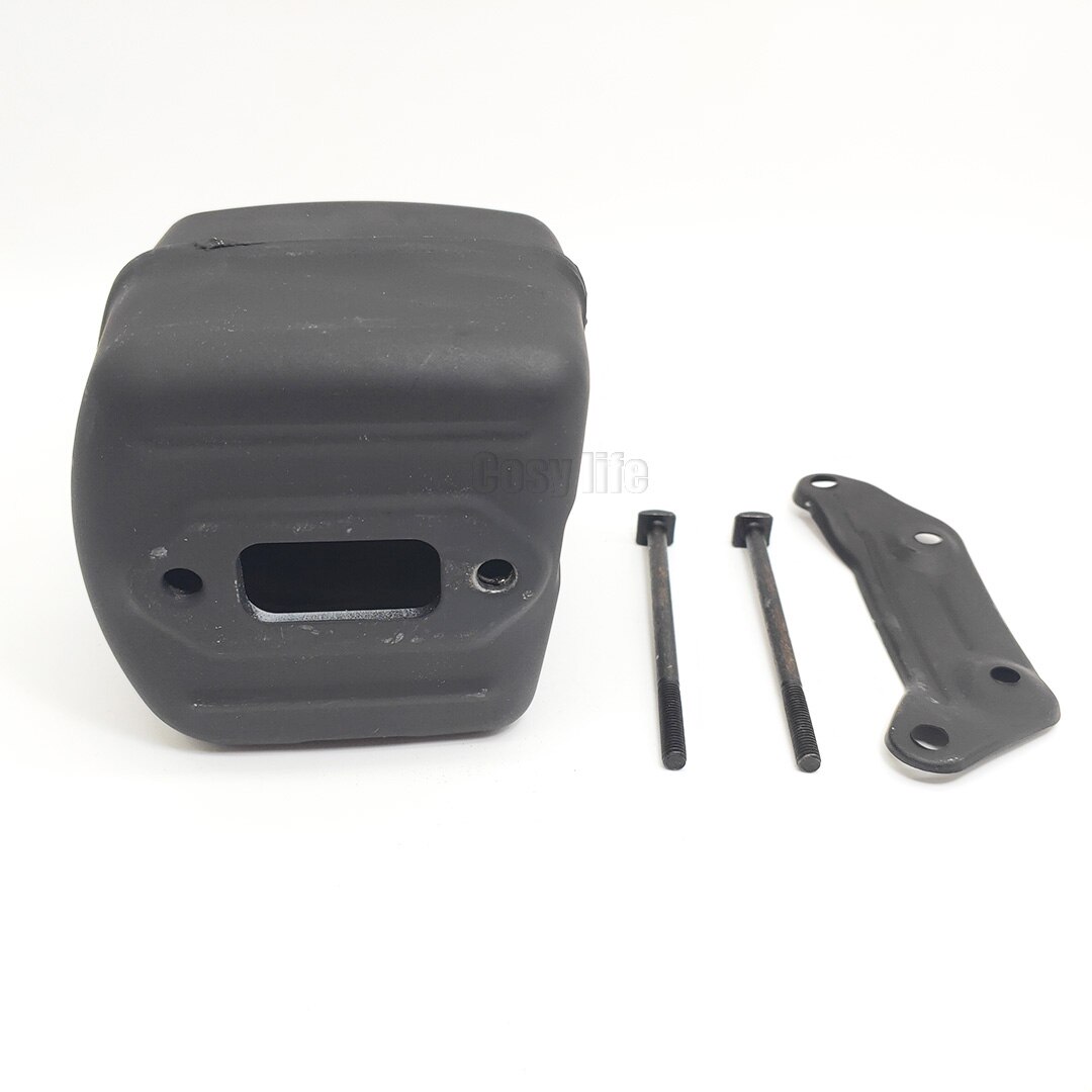 Kit de tornillos de soporte para silenciador de tubo de escape, piezas de repuesto para motosierra Husqvarna 365, 371, 372 XP, 385, 390