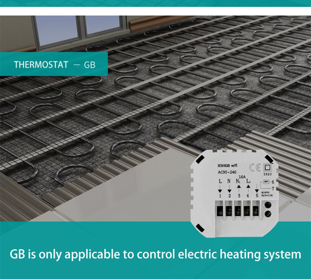 Tuya Smart Alexa Voice Control Wifi Smart Programmeerbare Thermostaat App Controle Lcd Gas Boiler Verwarming Voor Echo Google Thuis