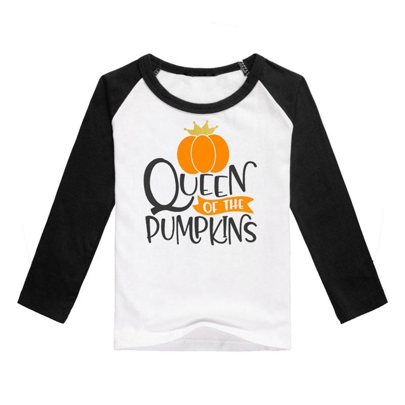 Halloween Kleding Bebes Gedrukt Korte Mouwen T-shirt Meisje Baby Jongens Party Voor Kinderen Verjaardag Baby Kostuums Sets J1X0