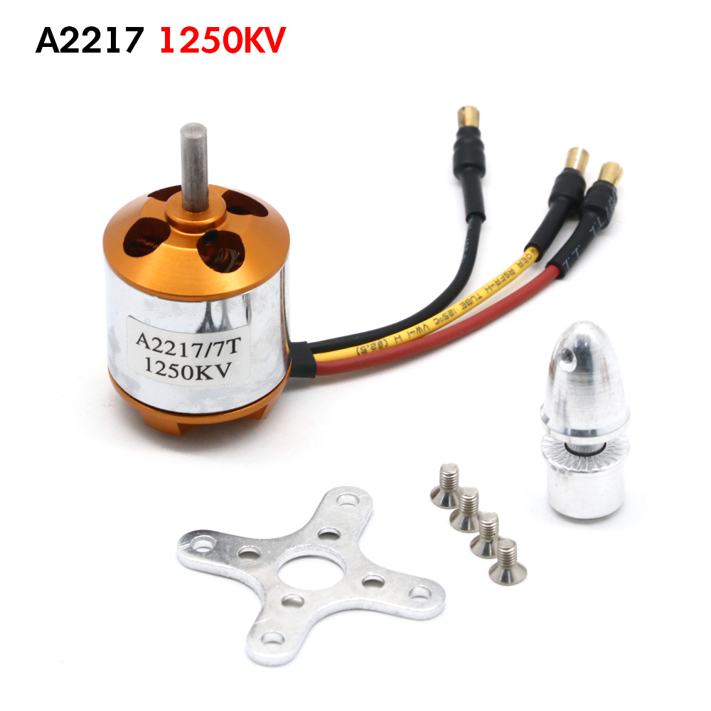 XXD A2217 2217 950KV 1250KV 1500KV 2300KV Outrunner Brushless Motor For RC Airplane Aircraft Plane Quadrocopter Multi-copter: Red