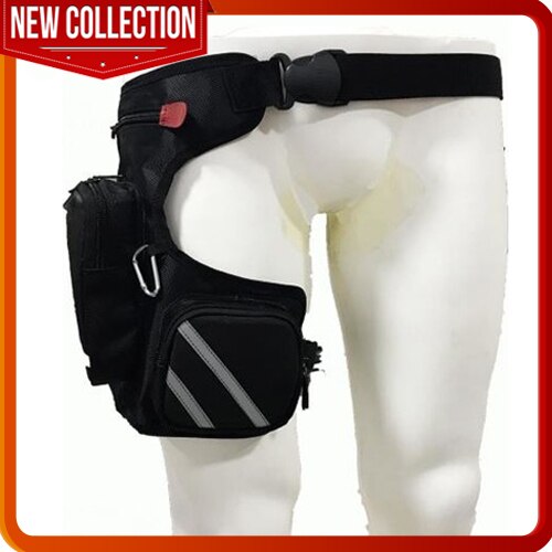 Bolsa cartuchera impermeable para motocicleta para hombre, riñonera con cinturón de cadera para Motocross, bolsillo para la cintura al aire libre, novedad de