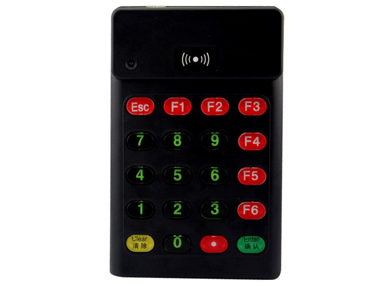 125Khz Rfid Numeric keypad EM Card Reader USB Interface: Black