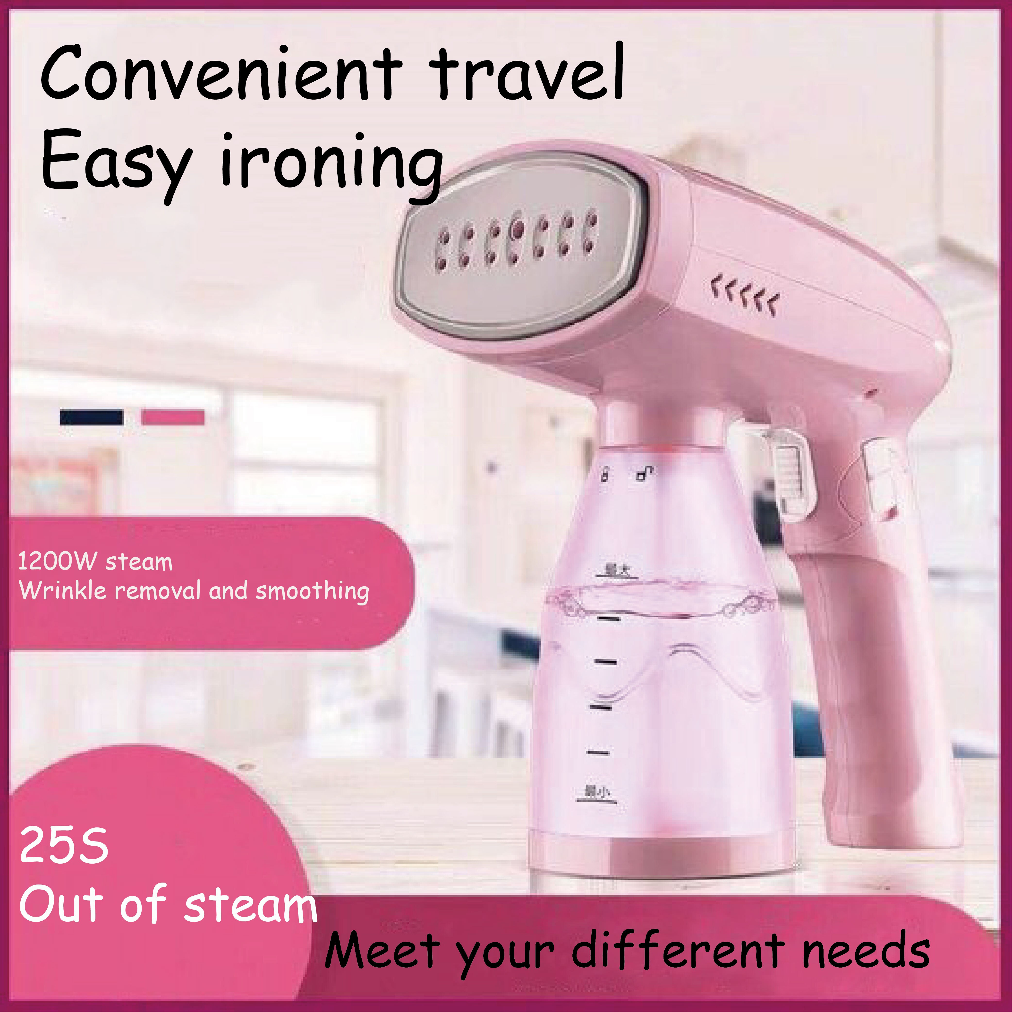 home hand-held hanging ironing machine steam iron portable steam engine mini steam brush travel ironing machine