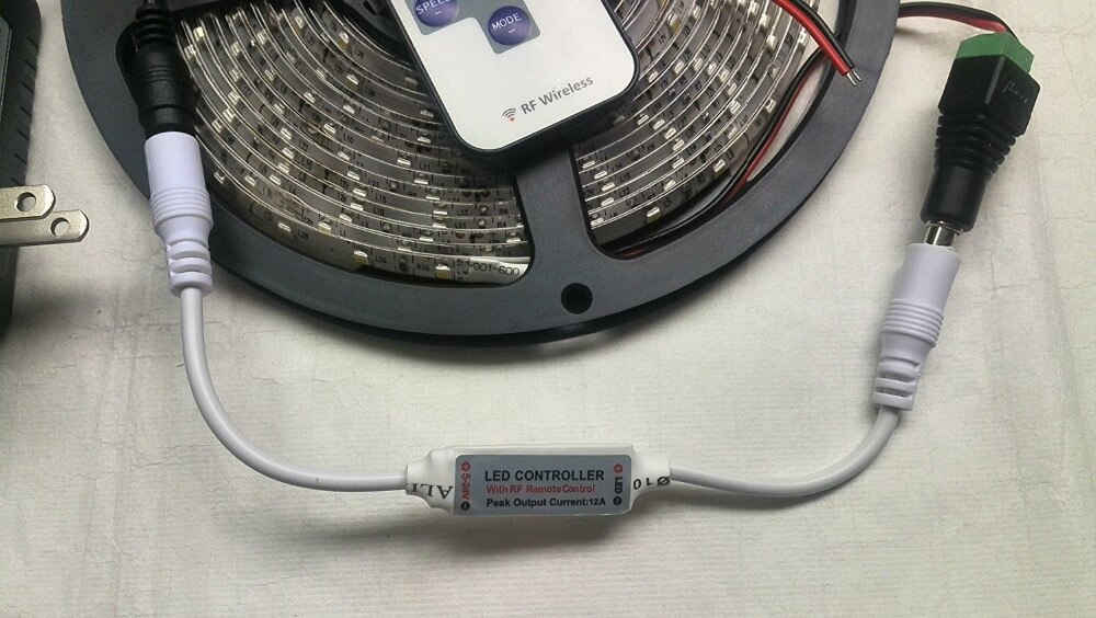 DIY LED U-Home 11key Wireless RF Remote Controller LED Strip Light Dimmer for Single Color LED Strip SMD5630/3528/5050/2835