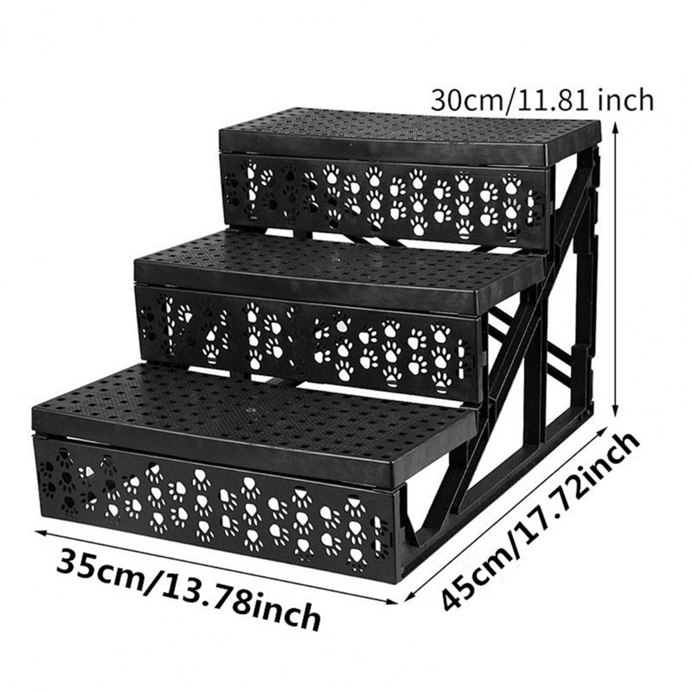Rampe d'escalier pour chiens et chats, 3 marches, canapé, échelle d'escalade antidérapante, avec housse, fournitures pour chiens
