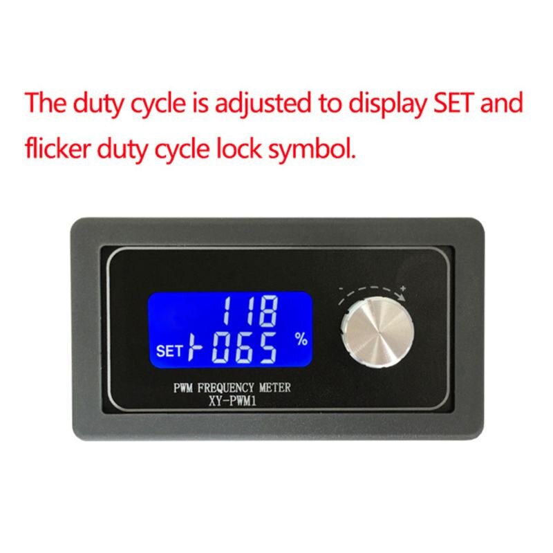 XY-PWM1 Adjustable PWM Signal Generator Module Pulse Frequency Duty Cycle Square Wave