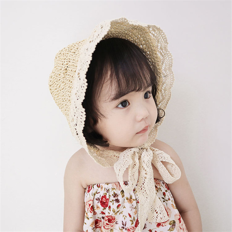 50-52cm 1-3y enkelibb børn sommerhat baby smuk motorhjelm tilbehør baby solhat blonde motorhjelm kasket strandkasket
