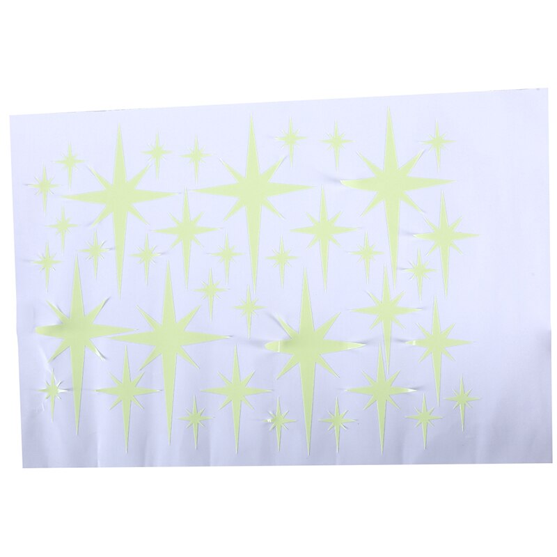 37Pcs Glow In The Dark Star Muurstickers Ster Dot Lichtgevende Kinderkamer Decor Zal Glow In The Dark ster Dot Fluorescerende Sticker