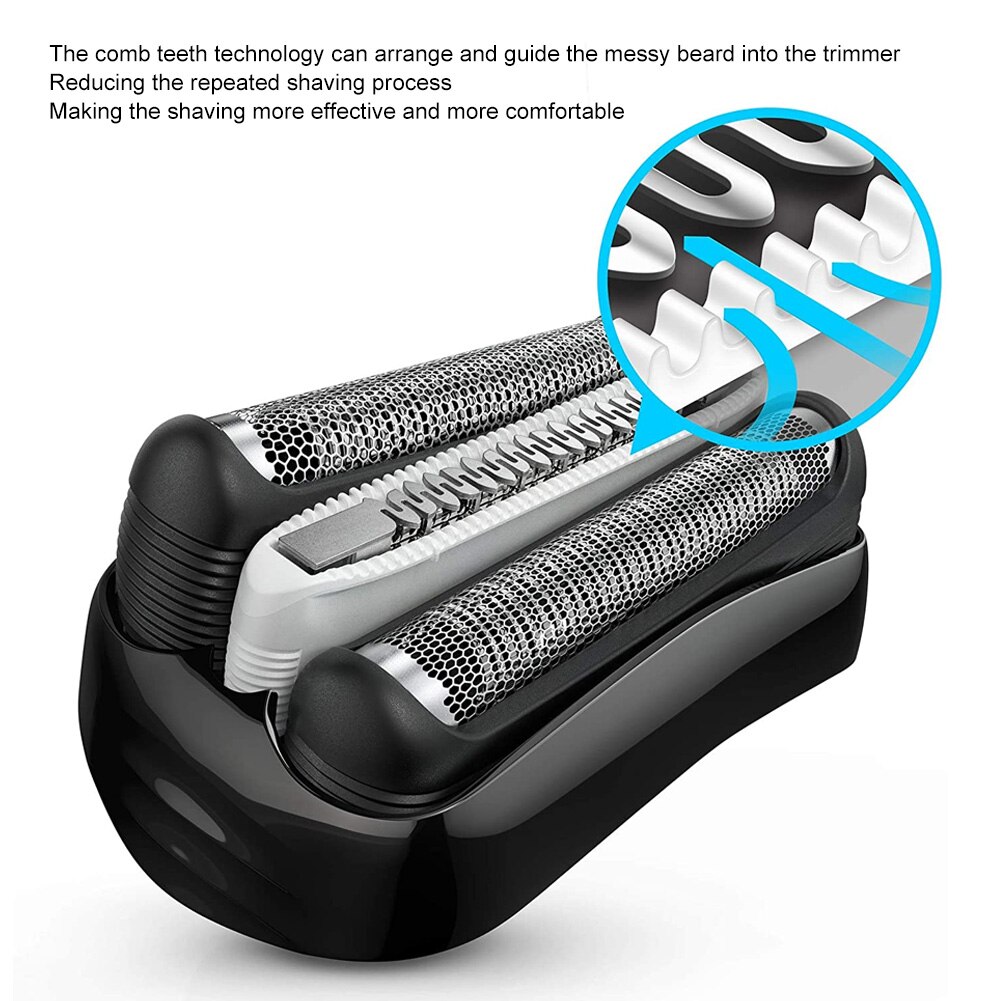 Electric Shaver Foil Head Replacement for Braun Razor 3 Series 300S 301S 21B 32B Men Shaving Razor Blade Part Cutter Accessory