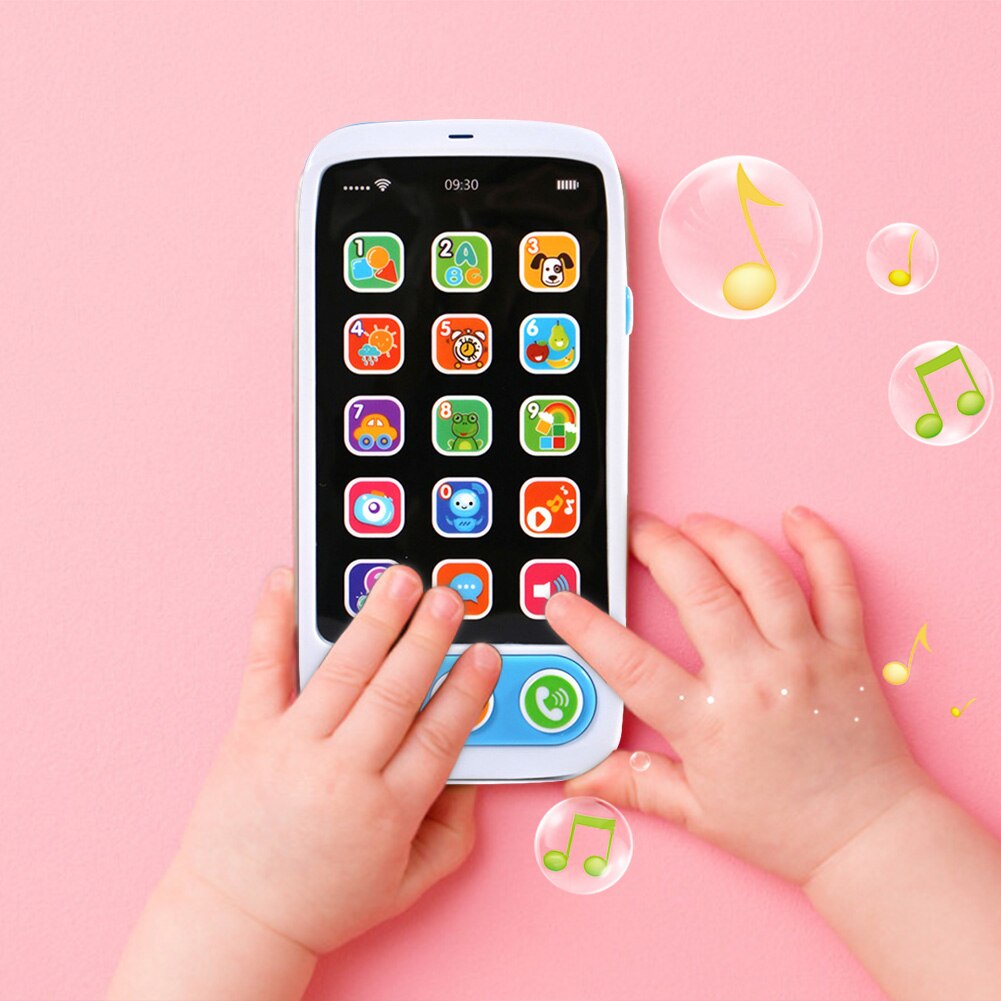 Kinderen Intelligente Simulatie Muziek Mobiele Telefoon Verlichting Multifunctionele Baby Vroege Onderwijs Speelgoed