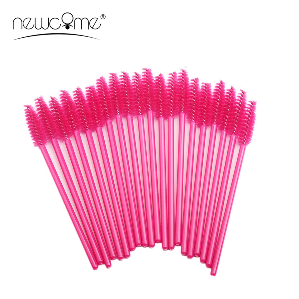 50/100 PIÈCES Cils Brosse Faux Cils Brosse Mascara Cils Maquillage Brosse Mascara Pinceaux Jetables pour 3D Volume Cils