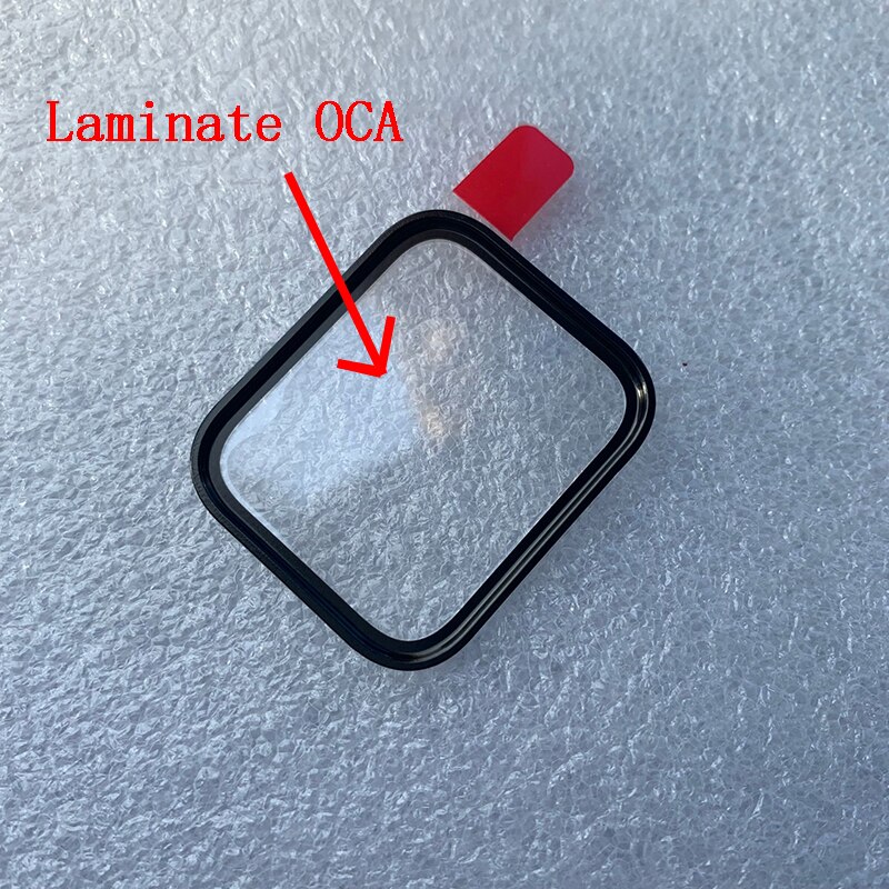 10Pcs High qualtiy Touch Screen For Apple Watch Series 4 5 40mm 44mm LCD Outer Glass Panel Repair Replacement Part